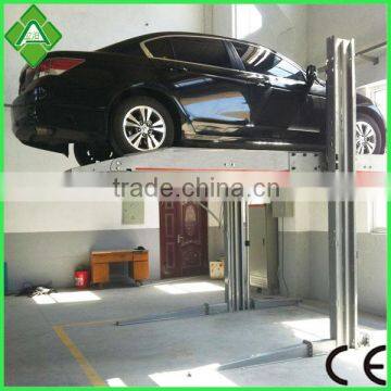 Automated 2 stacker simple garages with car lifts