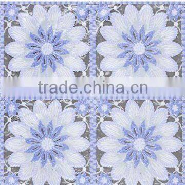 washable easy wipe pvc plastic Lace embossed vinyl lace tablecloth