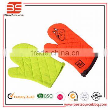 Cooking Gloves - Heat Resistant Gloves - use as Pot Holders, BBQ Gloves, Oven Mitts - Set of 2 Gloves