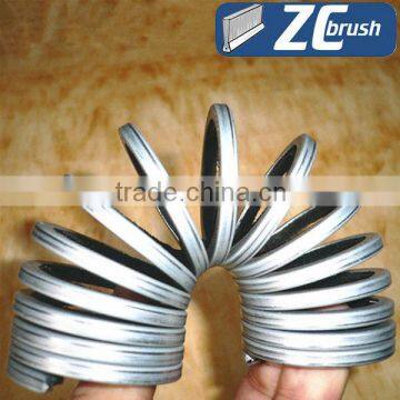 Industrial round brush roller