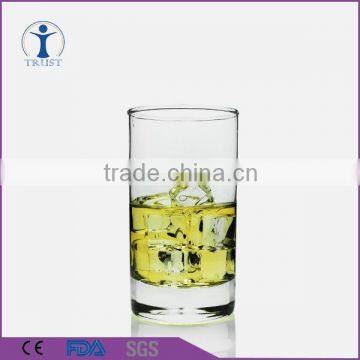 Machine made Straight top grade glass juice bottle