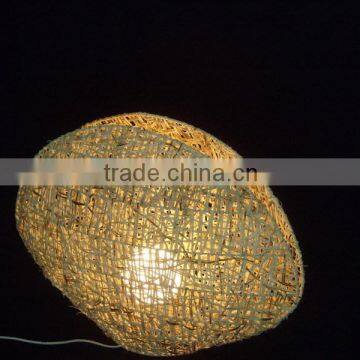 Decorative Rattan Wicker Wall Lamps or Absorb Dome Light photo-6