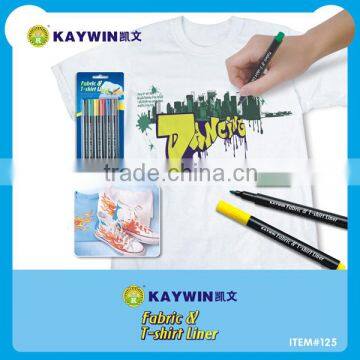 Fabric t-shirt permanent marker textil pen item 125