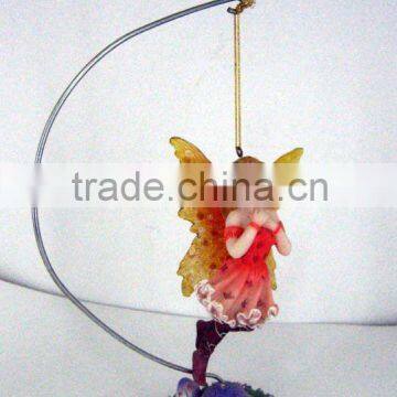 polyresin fairy hanger