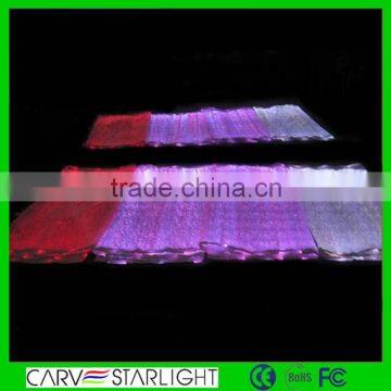 2015 new products led light up fiber optic glow luminous fabric                        
                                                Quality Choice