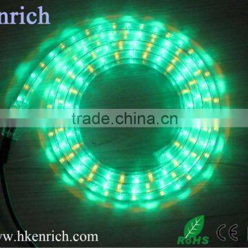 led light rope round led rope for street decoration