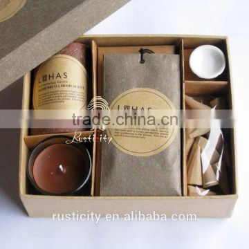 cone incense scented candle gifts set wholesale