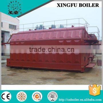 High Efficient SZL Industrial Double Drum Chain Grate Coal Fired Steam Boiler