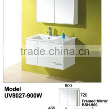 Compact Hpl Laminate Modern Wash Hand Basin Cabinet Bathroom Vanity