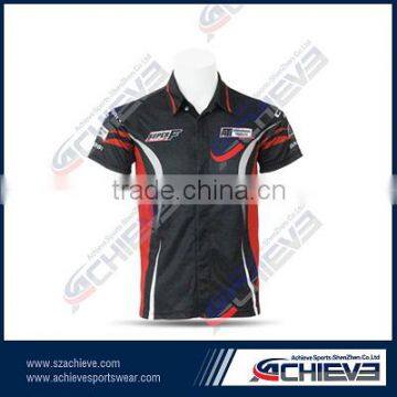 Custom Sublimation racing jersey moto cycling shirt