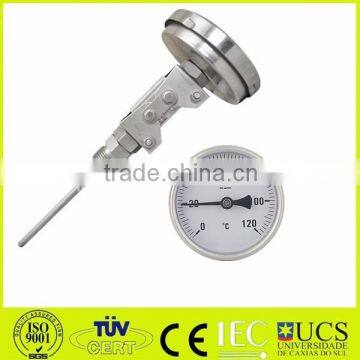 stainless steel bimetal thermometer probe