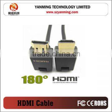 19pin rotable 360 degree hdmi cable for HDTV