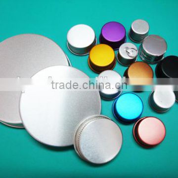 Wholesale aluminum cap, colour aluminium bottle lid