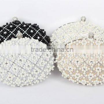 New Arrival Tassel Rhinestones Clutch Women Evening Bags Beaded Evening Bag