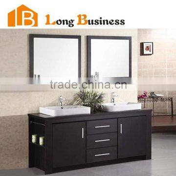 Bathroom Corner Vanity Cabinet White Color Style Manufacturer