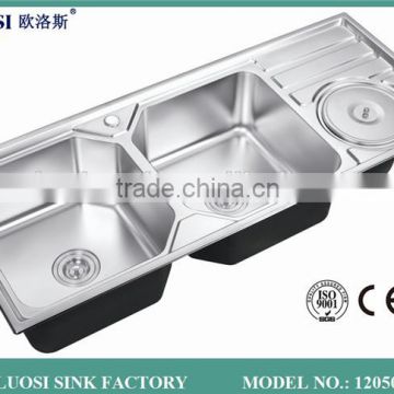 shunde pearl sand finish kitchen sink size 12050G