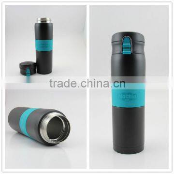 Mochic Double Wall 316 Stainless Steel Vacuum Flask With Food Grade Silicone