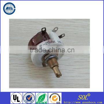 25W 5ohm ~500 ohm wirewound rheostats 5k rheostat high power rheostats 5ohm high power Resistors
