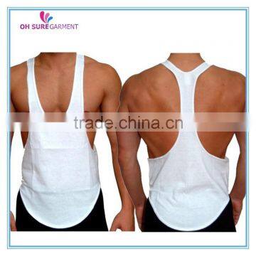 mens muscle singlet bodybuilding stringer back singlet gym tank top for men