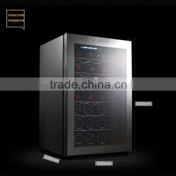 Compressor stainless steel constant temperature of grape red wine cabinet automatic defrost household ice bar wine cabinet