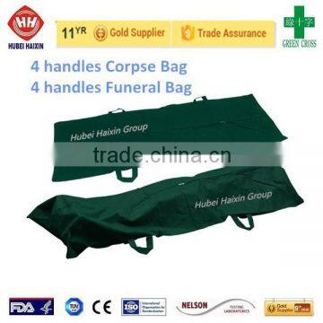 Heavy duty dead body bag for transport