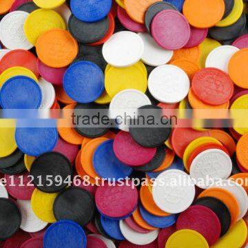 Eco-tokens, biodegradable starch-based tokens