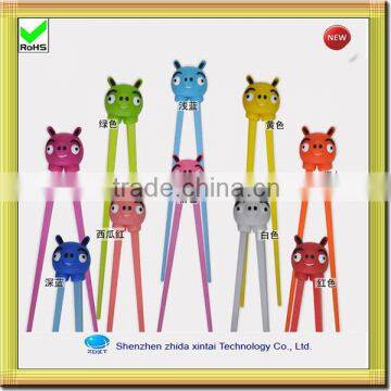 wholesale kids kitchenware silicone korean chopsticks