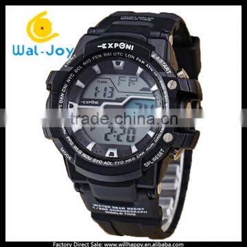 WJ-4995 Colorful Feature Japan Movt Trendy Water Resistant LED Student Sport Watch photo-3