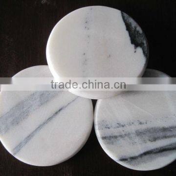 Bulk Sale Pure White Drink Coasters