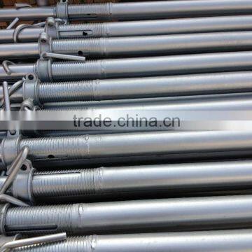 Galvanized scaffolding steel props/shoring props