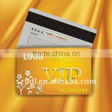 PVC VIP cards