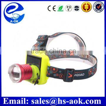 Solar outdoor waterproof lighting headlights