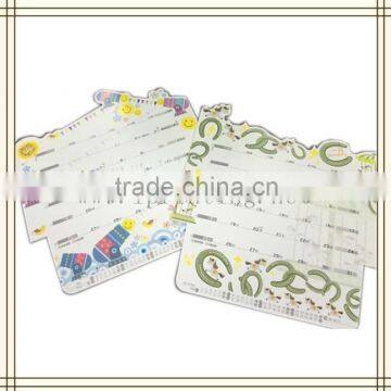 New Design Die-cutting Different Shapes With EVA Unique Funny Desk Calendar photo-3