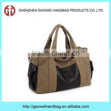 Hot sale plain collapsible duffel bag sport bag