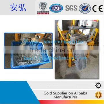 Galvanized Wire Mesh knitting mesh scourer machine