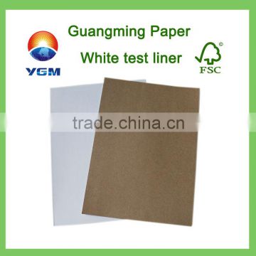 White test liner/white top test liner/fluting and testliner paper