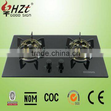 2016 Gas Cooktops Type and CE Certification built in hob with two burners