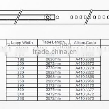 carbon tape Rapier G6300 rapier tape for SIMT rapier loom