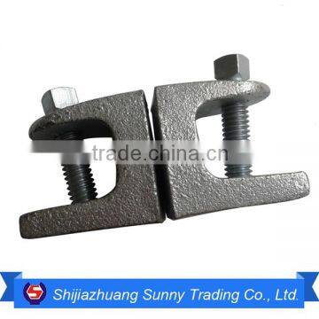 Malleable Iron 1/4" Zinc Plated Beam Clamp