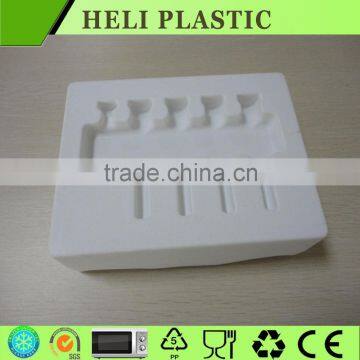 Disposable surgical instrument plastic blister tray