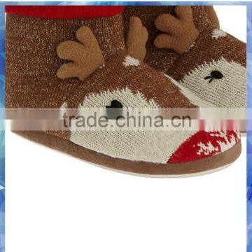 2014 Hot Sell Knitted Deer Ladies Winter Boots photo-5