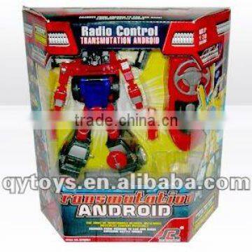 TRANFORMER ROBOT children rc mini funny toys 2012 new battery toys china toy magic DIY intelligent car toys