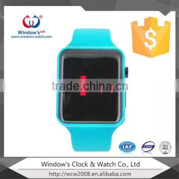 silicone led watch colorfu rubber high quality