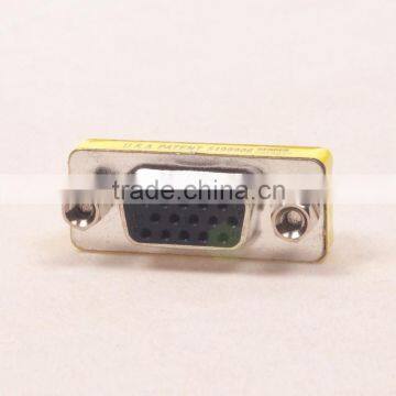 15 Pin HD SVGA VGA Female to Female Adapter Connector photo-4