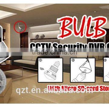 BC-681 CCTV Security DVR Bulb Camera Motion Dection Night Vision Circular Storage