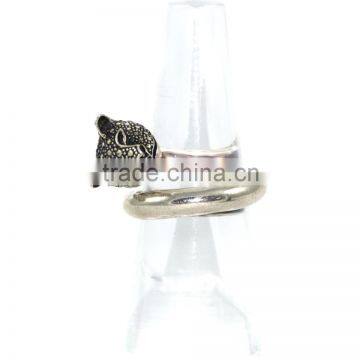 925 Sterling Silver Plain Loose Gemstone Ring