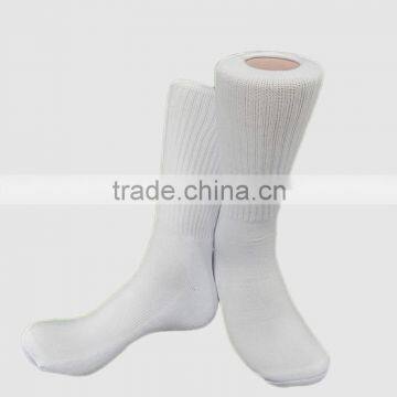 Sport 100% White Blank Sublimation Polyester Socks Most Popular Supplier's Choice photo-2