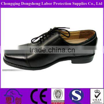 china police executive leather shoes