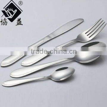 Stainless Steel Hand Polish Excellent Houseware Knife Spoon Fork Dinner Set photo-6