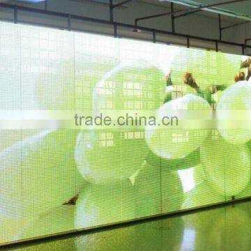 P15.6 outdoor full color see-through led display panels